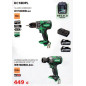 CONJUNTO MAQUINARIA HIKOKI A BATERIA DE LITIO KC18DPL CONJUNTO MAQUINARIA HIKOKI A BATERIA DE LITIO KC18DPL
