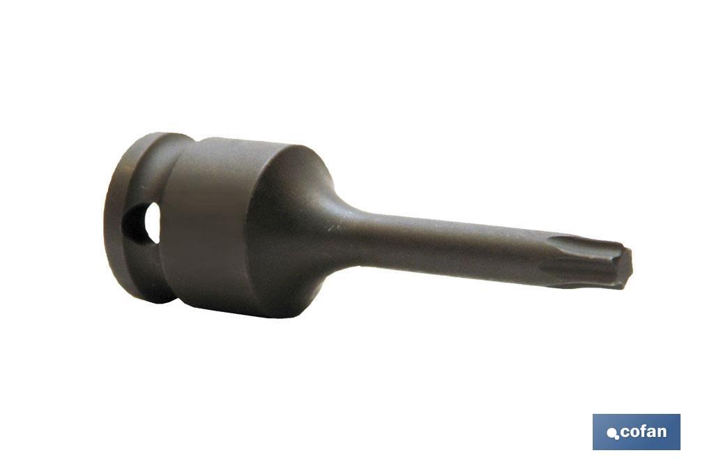 VASO IMPACTO 3/8 TORX MACHO T-30