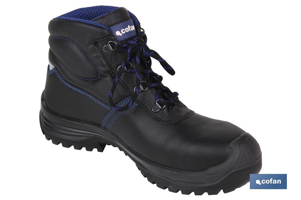 BOTA PIEL NEGRO S3 MODELO ISKUR T 39