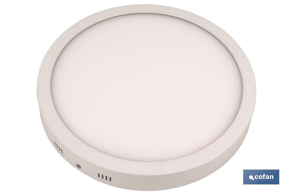 DOWNLIGHT SUPERFICIE BLANCO 20W Ø225 MM