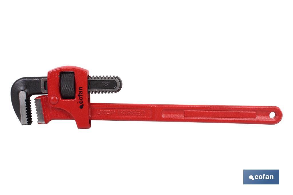 LLAVE PARA TUBO STILLSON REF. L-18 (PACK: 1 UDS)