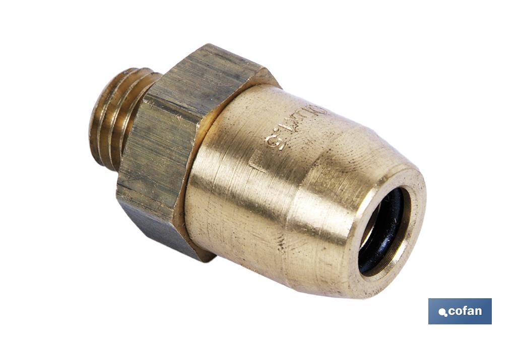 CONECTOR R TUBO 6X1-ROSCA 12X1,5 (PACK: 1 UDS)
