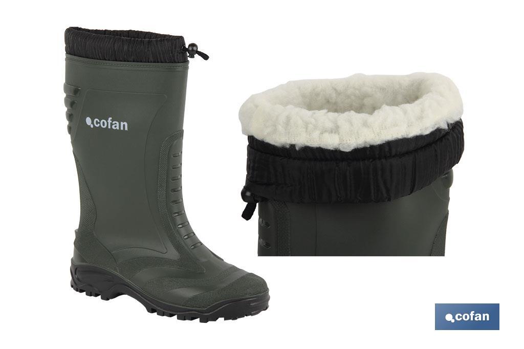 BOTA AGUA FORRO POLAR COSIDO T-38 (PACK: 1 UDS)