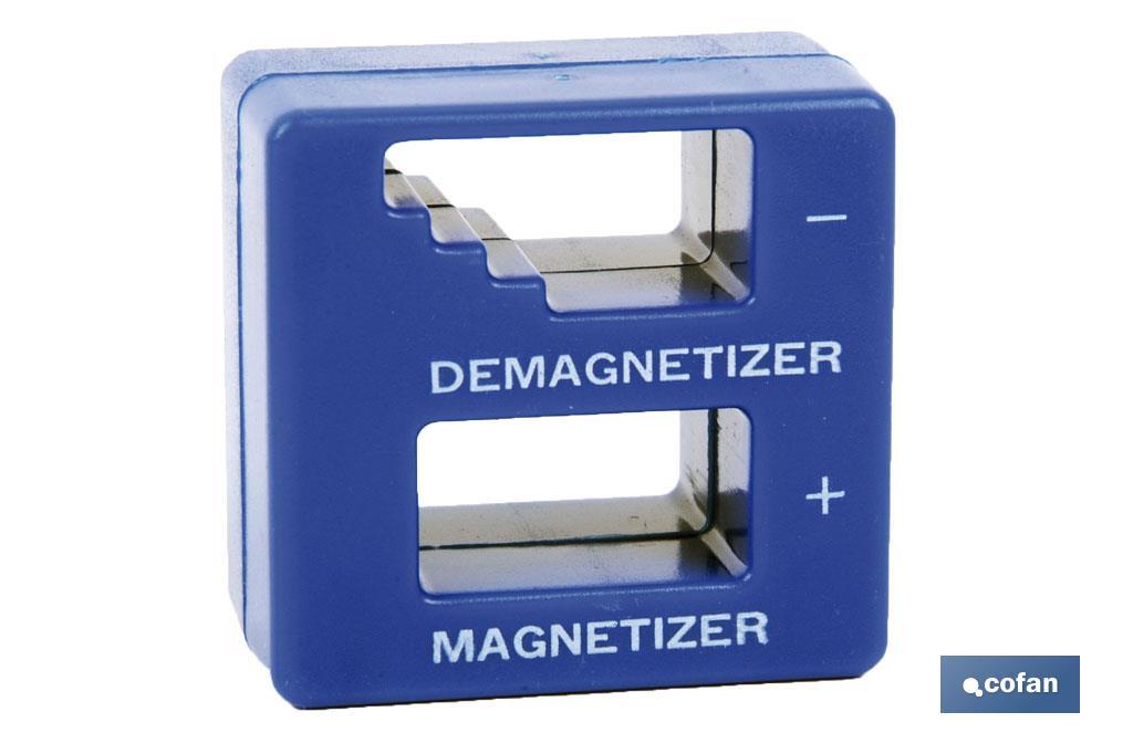 Magnetizador | Apto para destornilladores y puntas | Función imantador