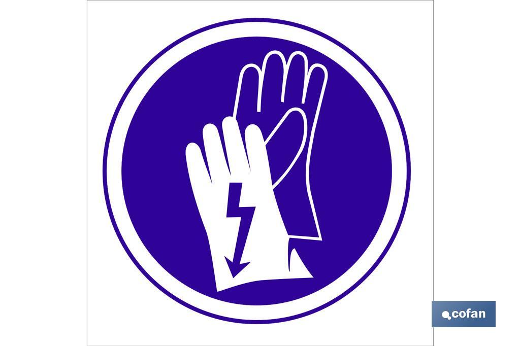 Obligatorio guantes Electricos