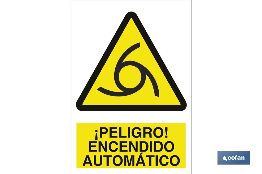 Peligro encendido automático