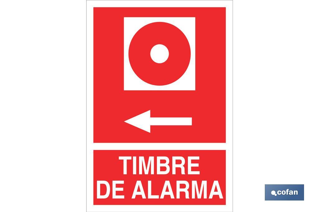 Timbre de alarma