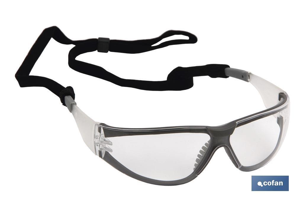 Gafas protectoras de seguridad envolventes | Resistente a arañazos | Mayor seguridad en bricolaje y soldadura, entre otros
