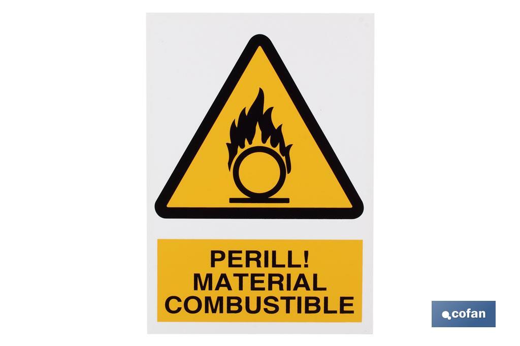 Perill Material Combustible