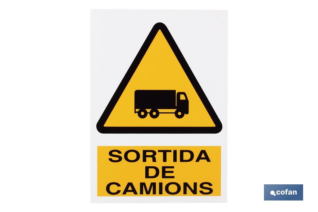 Perill Sortida Camions