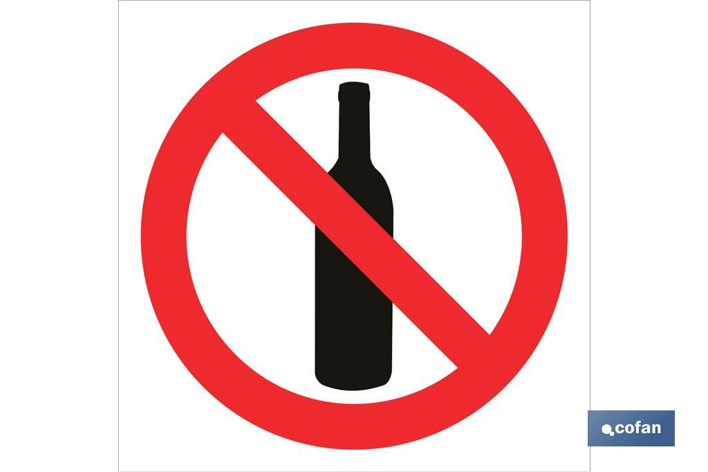 Prohibido botellas