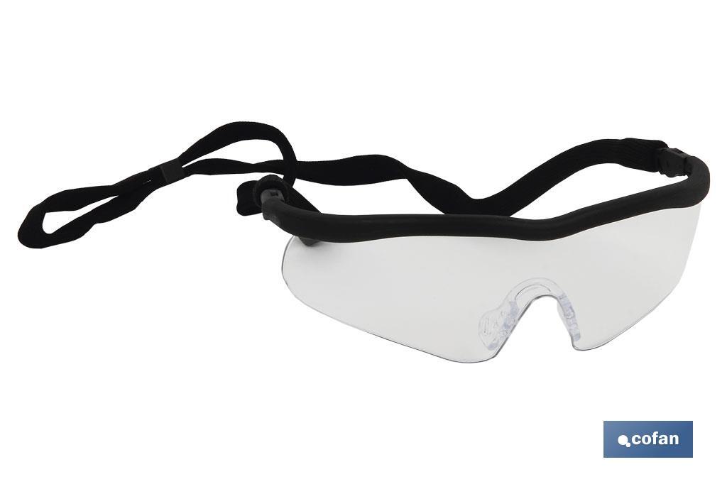 Gafa de seguridad sport clear UV Protection