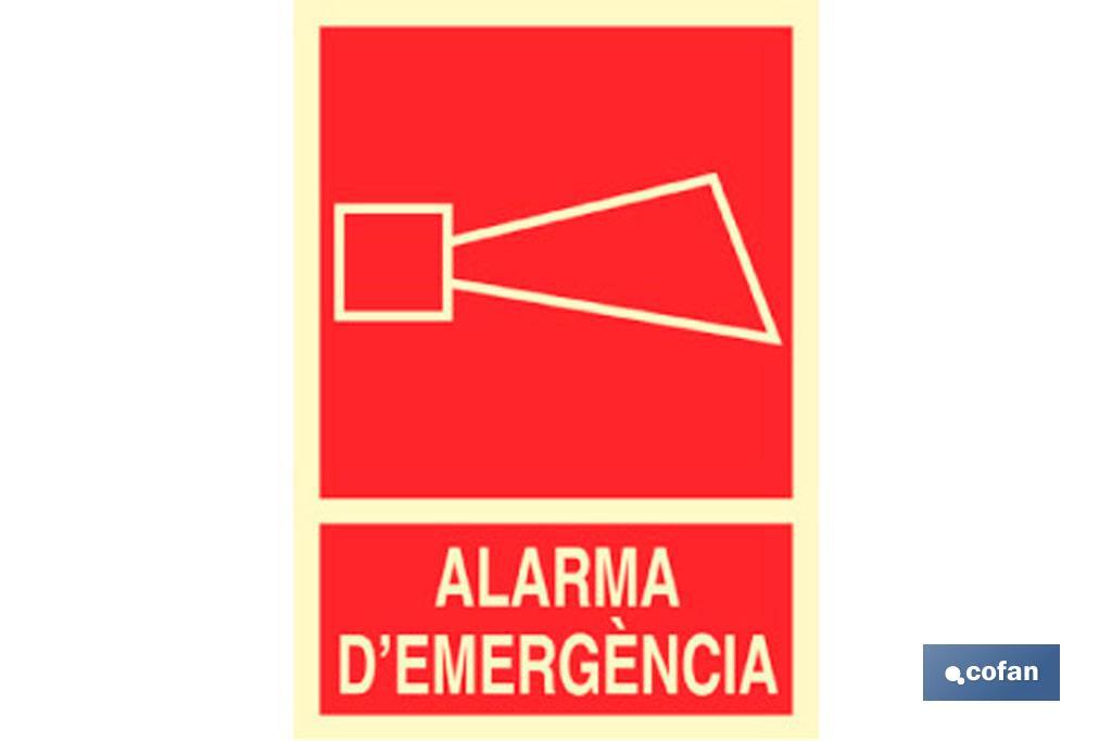 Alarma D\'Emergencia